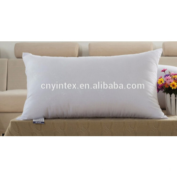 China supplier breathable polyester soft bed decorative pillow